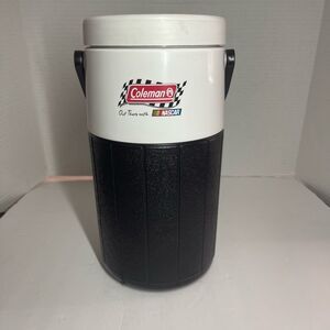 Vintage Coleman Black 1/2 Gallon Polylite Jug Thermos Dale Earnhardt Promo